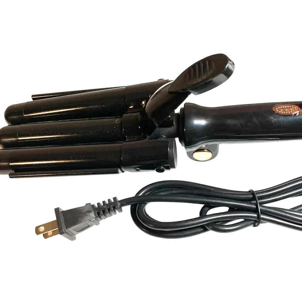 Crasts 2-Barrel Hair Curler Adjustable Temperature with LCD Display Model HC-003